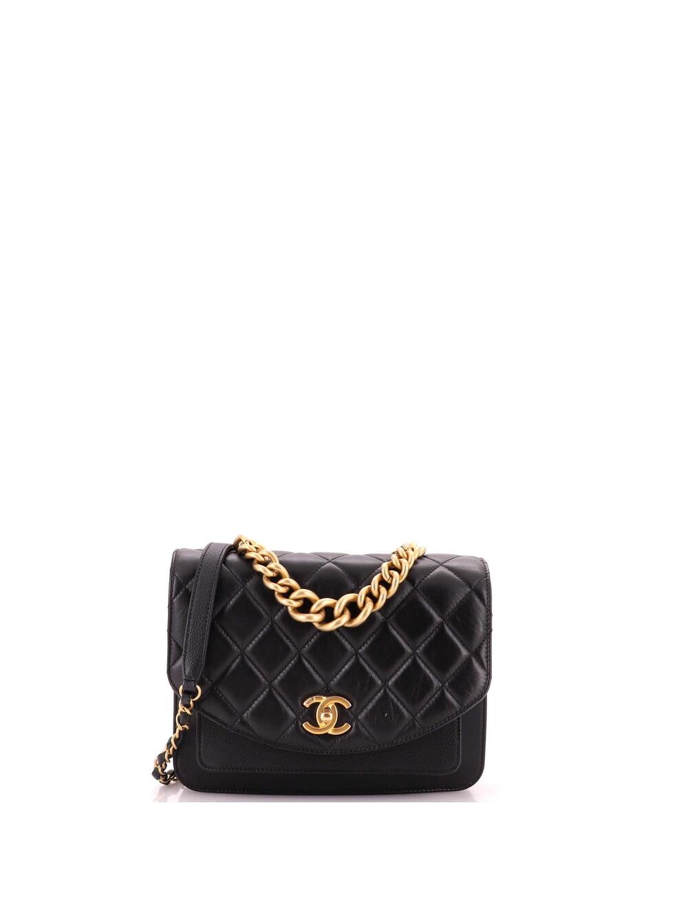 Chanel Chain Handle Flap Bag Quilted #371091C37B